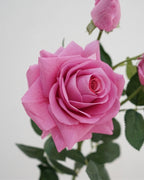 3-Head Real Touch Rose Faux Flower - 30"