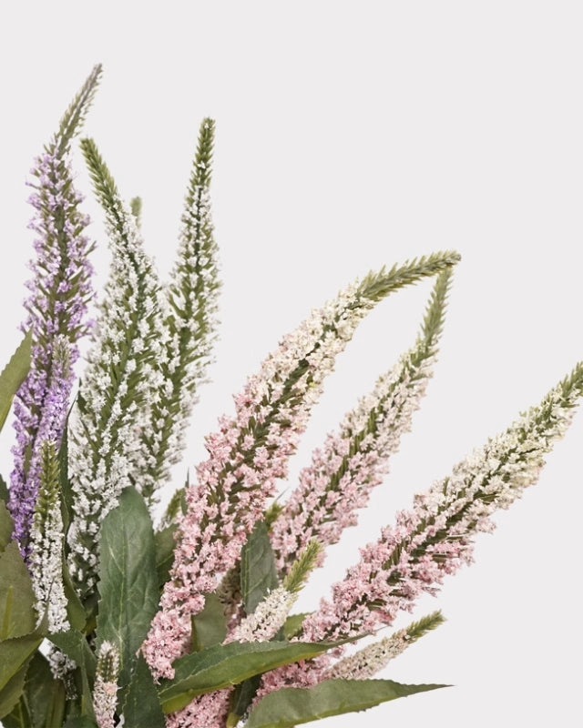 3-Stem Sage Faux Flower Bouquet - 18.5"