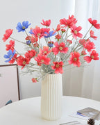 6-Head Gradient Cosmos Faux Flower Stem - 23.6"