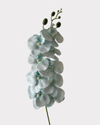 9-Head Faux Film Phalaenopsis Orchid Flower - 38.6"