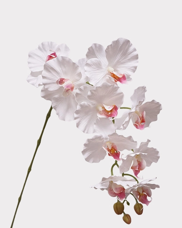 9-Head Phalaenopsis Orchid Faux Flower - 39"