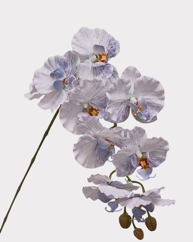 9-Head Phalaenopsis Orchid Faux Flower - 39"