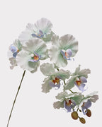 9-Head Phalaenopsis Orchid Faux Flower - 39"