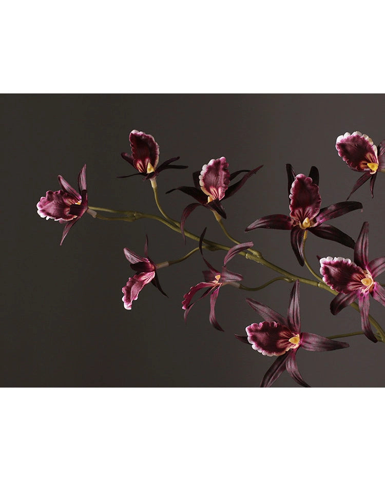 Artificial Australian Dendrobium Orchid Stem 35"