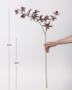 Artificial Australian Dendrobium Orchid Stem 35"