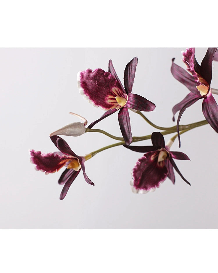 Artificial Australian Dendrobium Orchid Stem 35"
