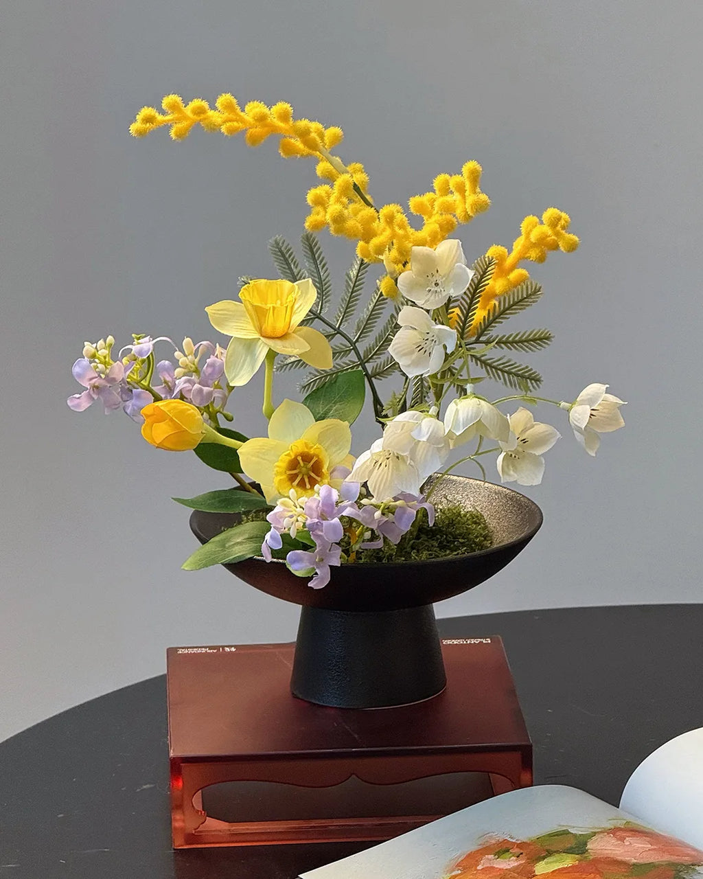 Artificial Bailu Bonsai 10"