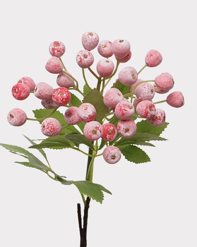 Artificial Blueberry Stem 14"