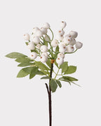 Artificial Blueberry Stem 14"