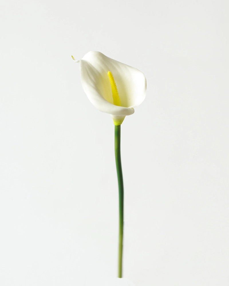 Artificial Calla Lily Stem 13"