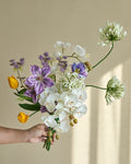 Artificial Clematis Flower Bouquet 23"