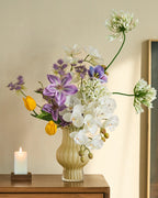 Artificial Clematis Flower Bouquet 23"