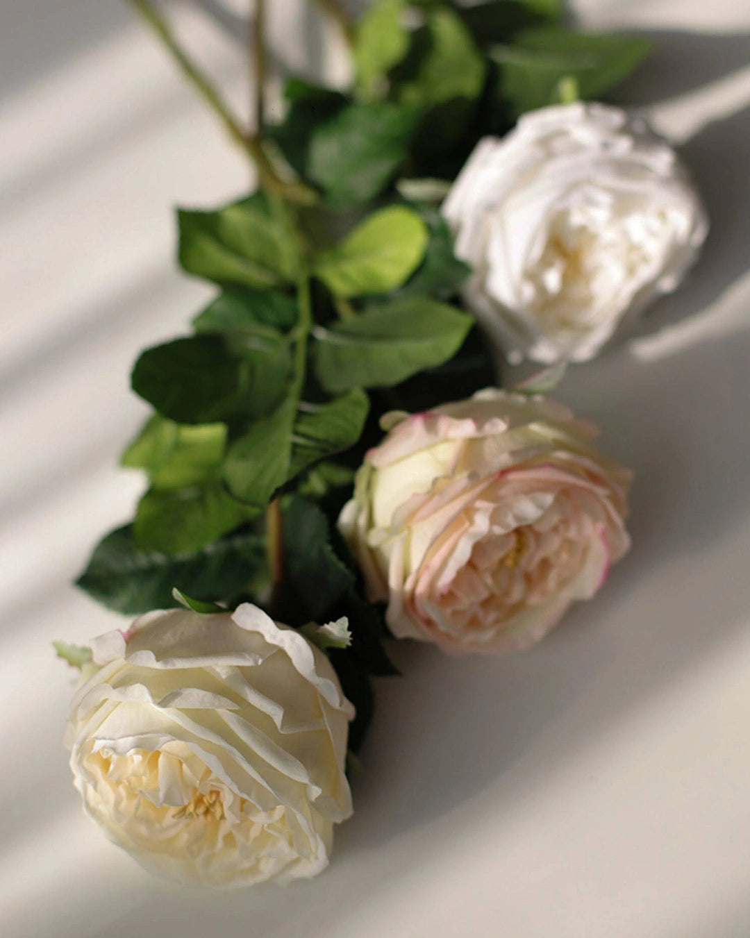 Artificial Concave Rose Stem 28"