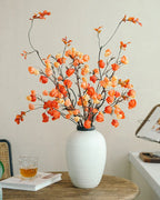 Artificial Gradient Physalis Lantern Berry Stem 30"