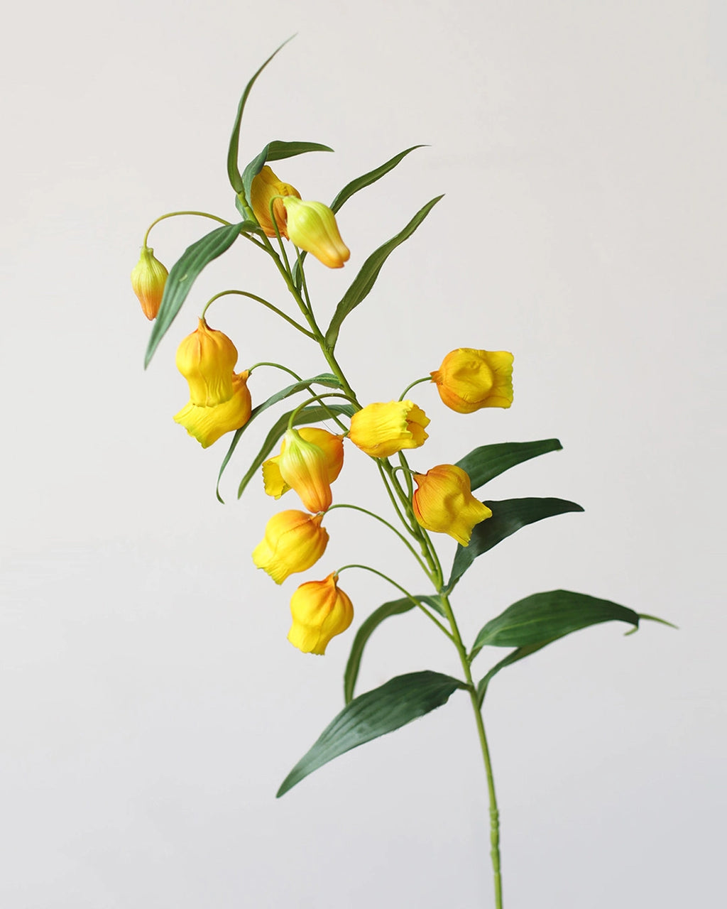 Artificial Lantern Lily Stem 40"