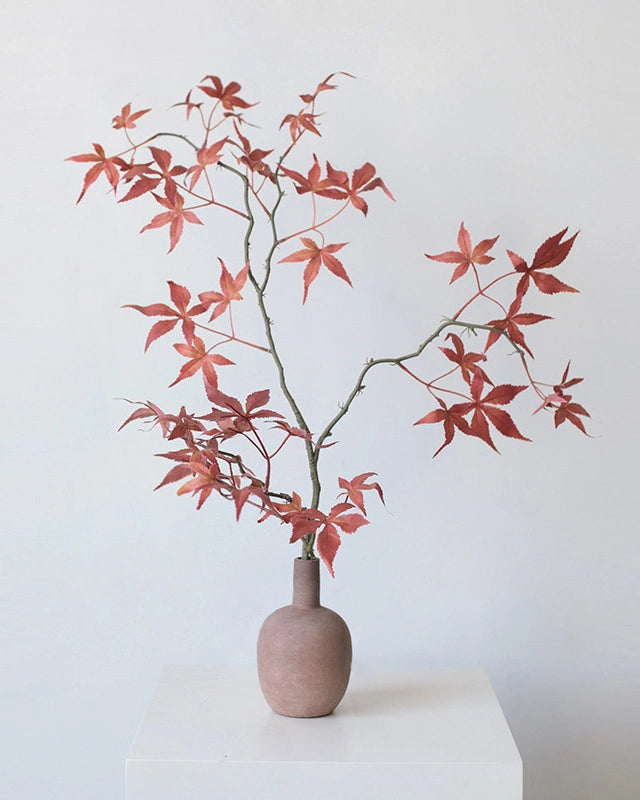 Artificial Maple Leaf Stem