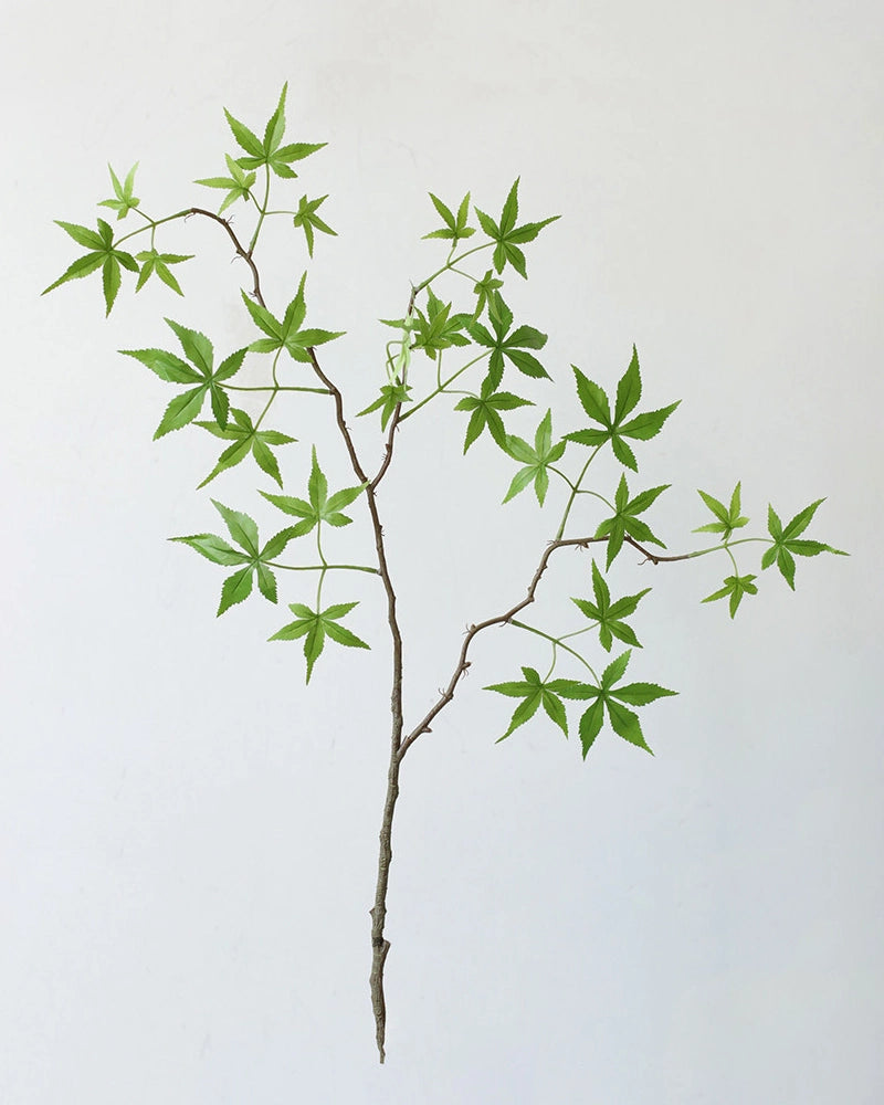 Artificial Maple Leaf Stem