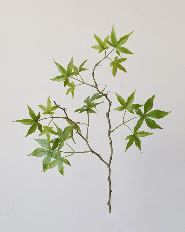 Artificial Maple Leaf Stem