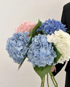 Artificial Moisturizing Faux Hydrangea Flower 20.1"