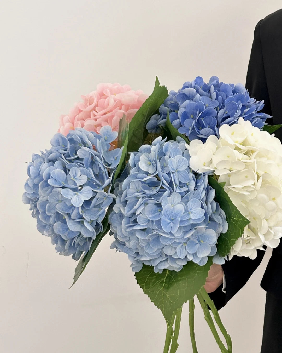 Artificial Moisturizing Faux Hydrangea Flower 20.1"