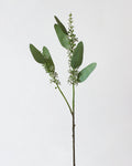 Artificial Pointed Eucalyptus Stem 23"