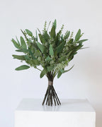 Artificial Pointed Eucalyptus Stem 23"