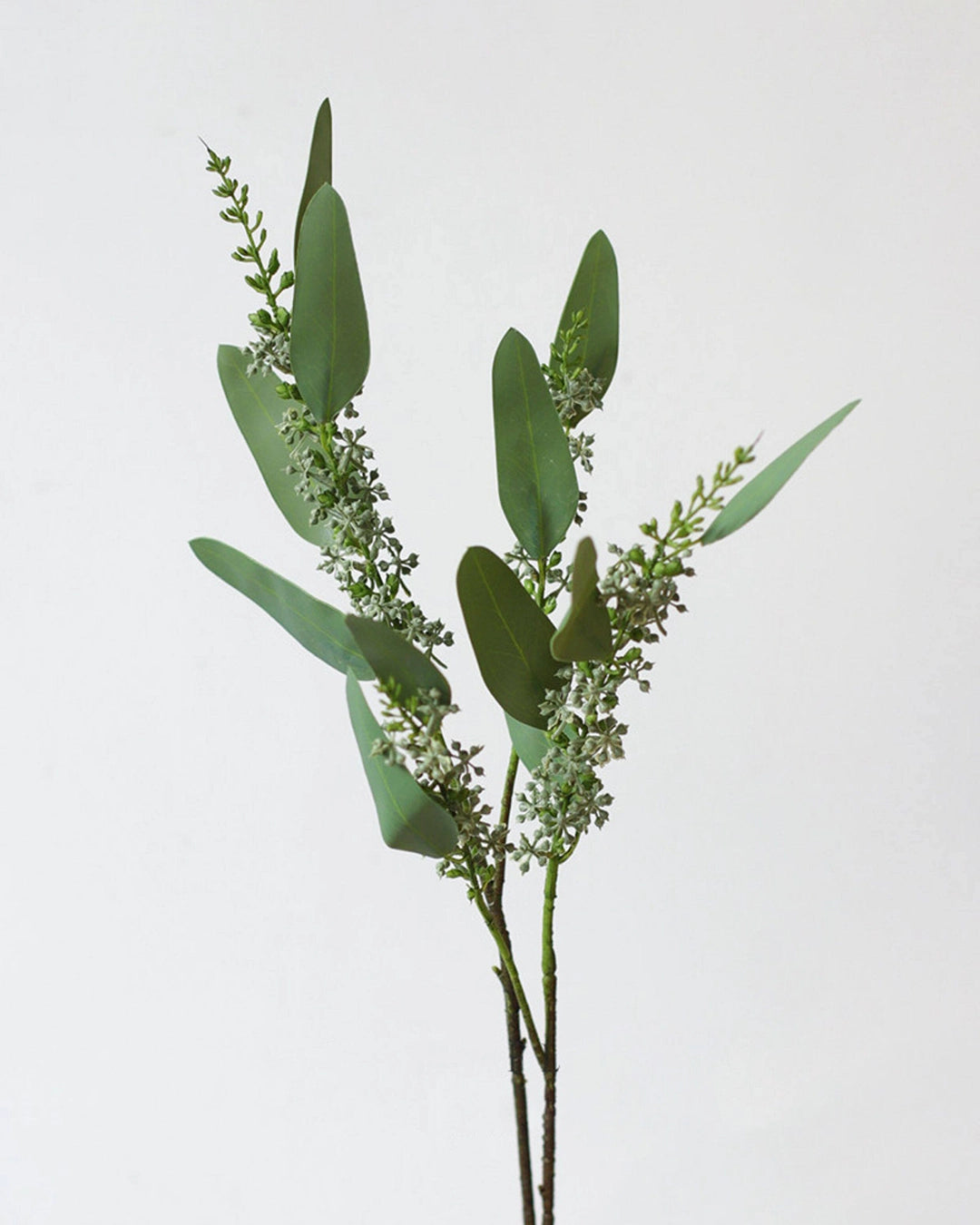 Artificial Pointed Eucalyptus Stem 23"