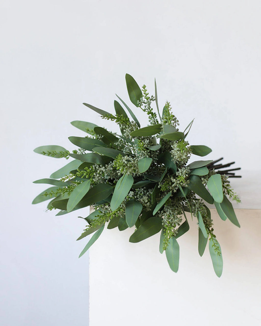 Artificial Pointed Eucalyptus Stem 23"