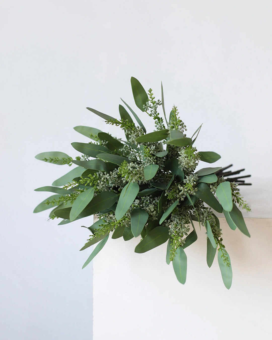 Artificial Pointed Eucalyptus Stem 23"