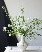 Artificial Spiraea & Tulip Bouquet/Arrangement