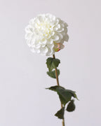 Artificial Vintage Oil Painting Dahlia 21"