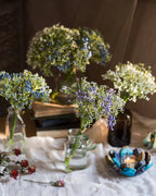 Baby's Breath Faux Flower Bouquet - 11"