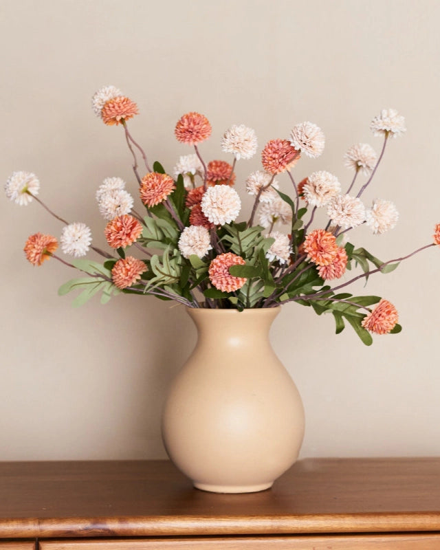 Ball Chrysanthemum Faux Flower - 20"