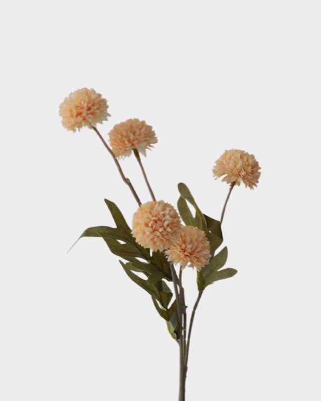 Ball Chrysanthemum Faux Flower - 20"