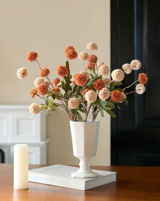 Ball Chrysanthemum Faux Flower - 20"