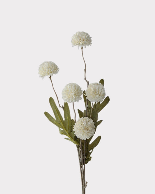 Ball Chrysanthemum Faux Flower - 20"