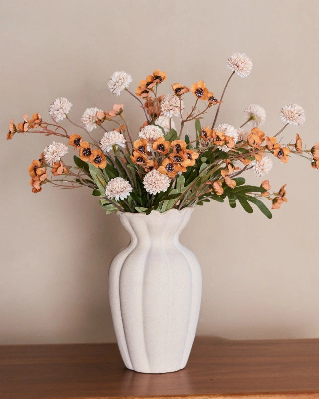 Ball Chrysanthemum Faux Flower - 20"