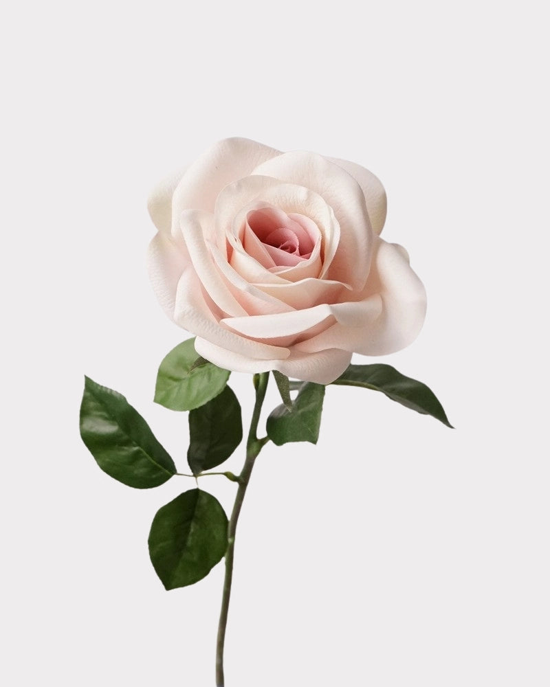 Carola Rose Faux Flower Stem – 25.6"