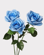 Carola Rose Faux Flower Stem – 25.6"