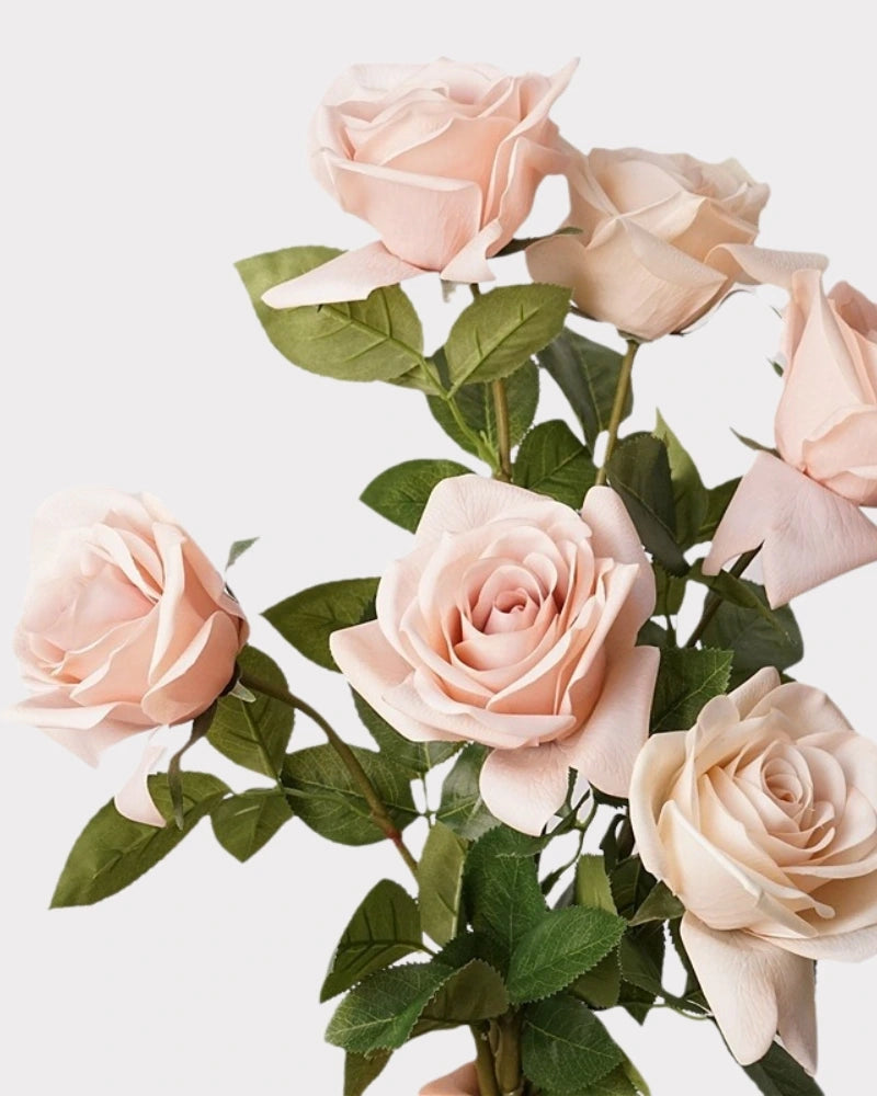 Carola Rose Faux Flower Stem – 25.6"