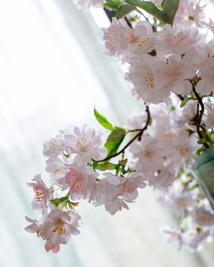 Cherry Blossom Faux Branch in Pink - 37"