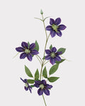 Clematis Faux Flower - 31.5"