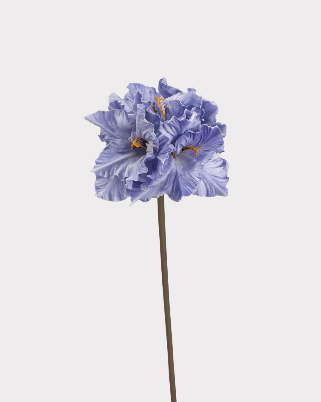 Clivia Gladiolus Faux Flower in Purple - 28"