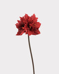 Clivia Gladiolus Faux Flower in Red - 28"