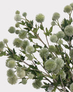 Coneflower Seed Pod Faux Stem in Gray - 26"