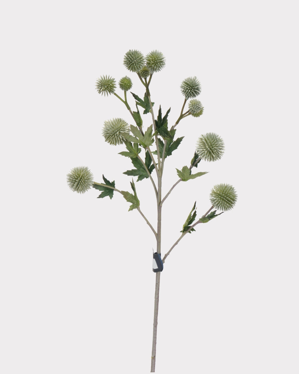 Coneflower Seed Pod Faux Stem in Gray - 26"