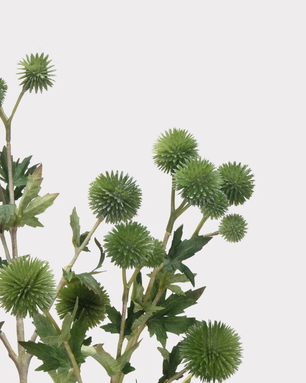 Coneflower Seed Pod Faux Stem in Green - 26"