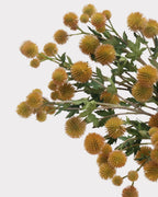 Coneflower Seed Pod Faux Stem in Orange - 26"