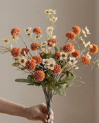 Country Style Plum Faux Flower - 24"