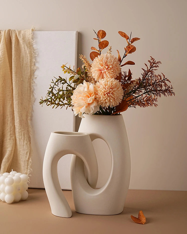 Creative Irregular Ceramic Flower Vase